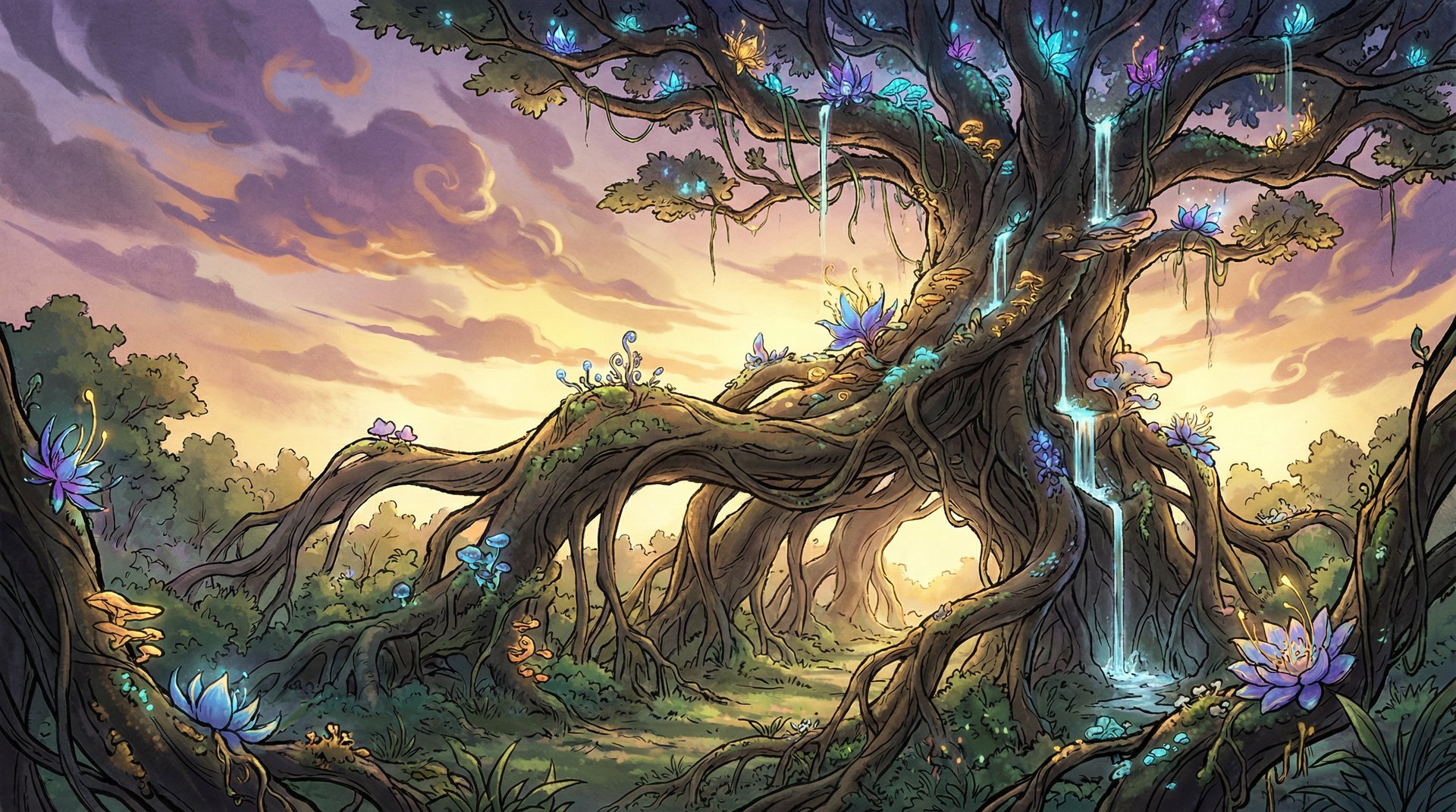 蜜芽榕树视频分享：气根成林的自然奇观